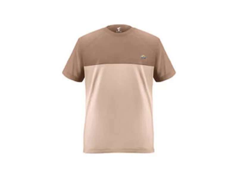 Two Tone T-Shirt Beige